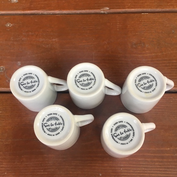 SOLD • Espresso Cups Set of 5 - Picture 2 of 6